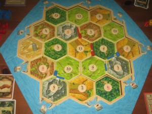 The Settlers of Catan Board