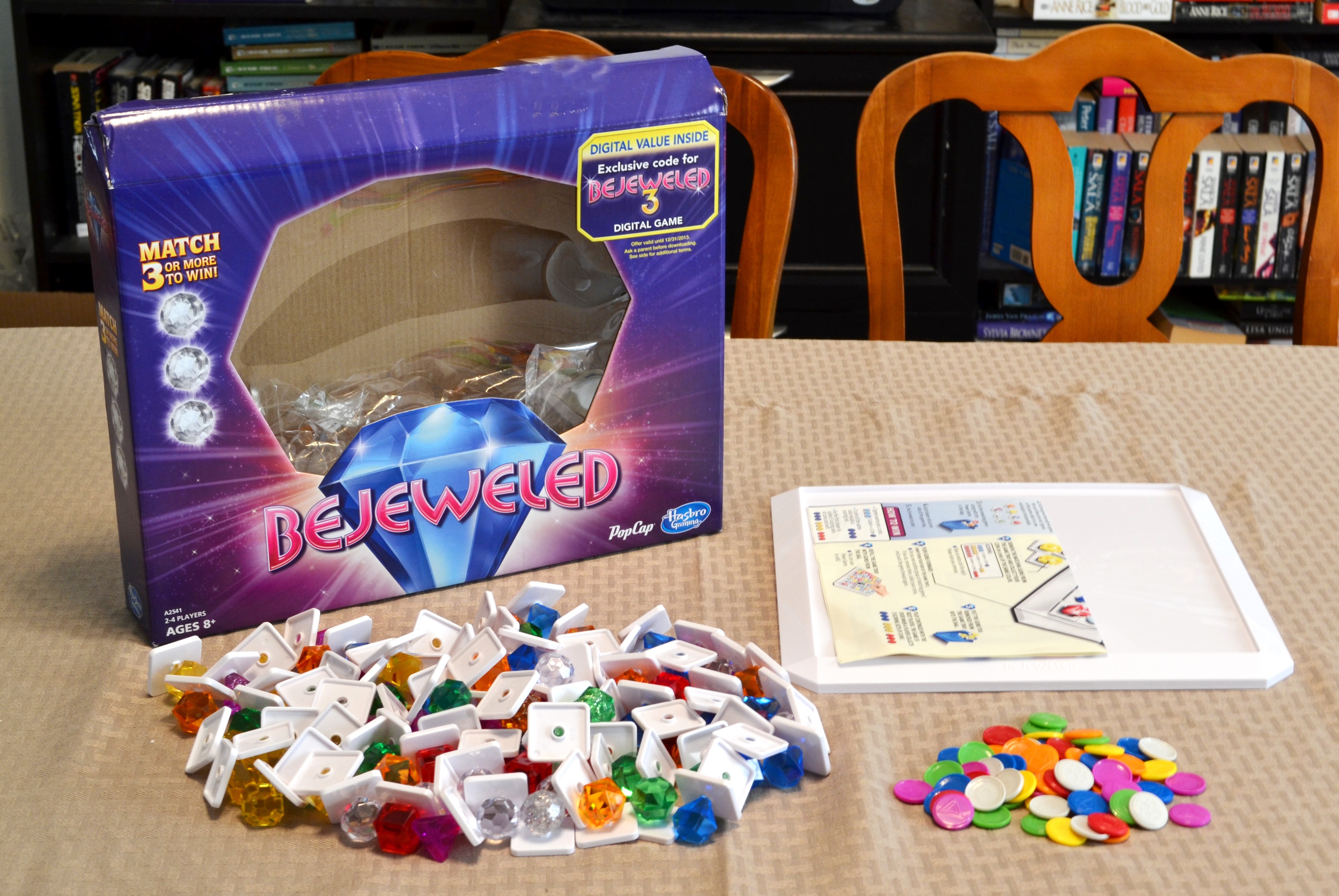 Bejeweled Board Game Review - Geeky Hobbies