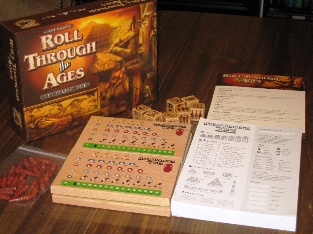 Roll Through the Ages: The Bronze Age | Dad's Gaming Addiction